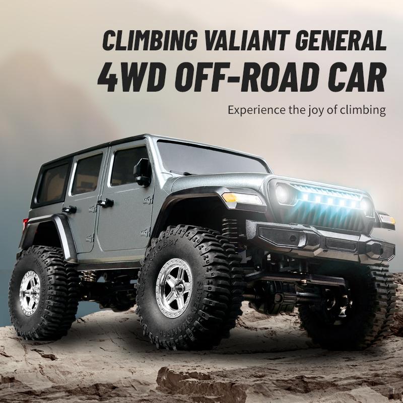 Rock Crawler OffRoad Climbing Remote Control Truck Orange 5