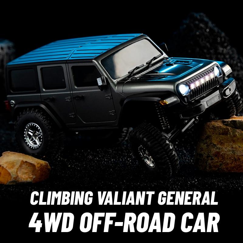 Rock Crawler OffRoad Climbing Remote Control Truck Orange 7