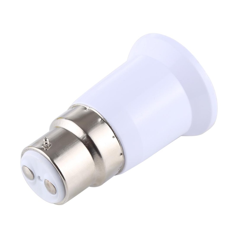 E27 to B22 Light Bulb Adapter Converter Heat-Resistant Socket Converter
