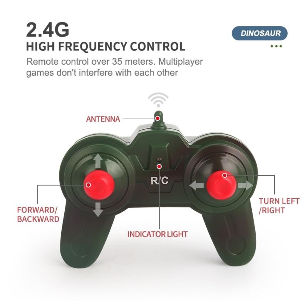 Dinosaur Climbing RC Monster Truck Remote Control OffRoad Car For Kids 3