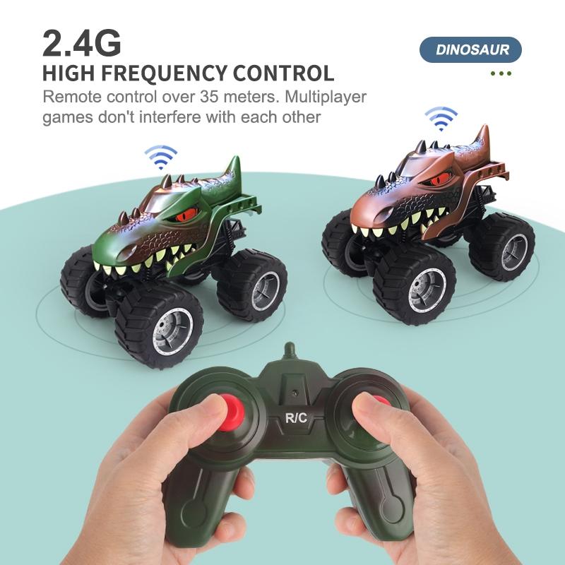 Dinosaur Climbing RC Monster Truck Remote Control OffRoad Car For Kids 6