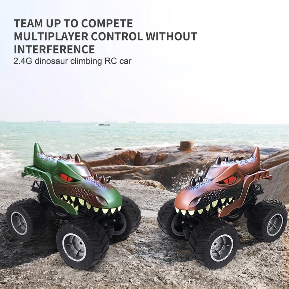 Dinosaur Climbing RC Monster Truck Remote Control OffRoad Car For Kids 7