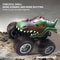 Dinosaur Climbing RC Monster Truck Remote Control OffRoad Car For Kids 8
