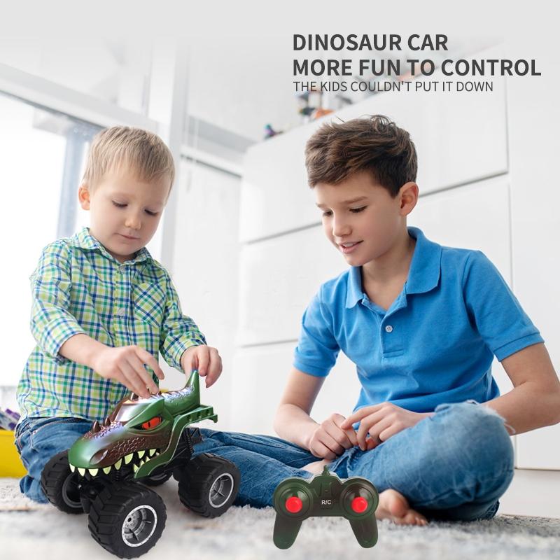 Dinosaur Climbing RC Monster Truck Remote Control OffRoad Car For Kids 9