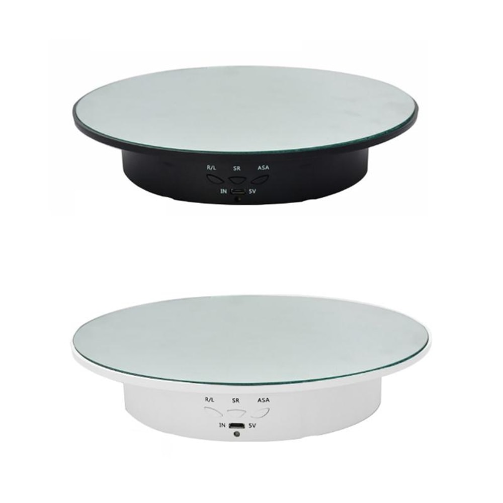 Remote Control Electric Rotating Display Turntable for Product Photography and Live Shooting