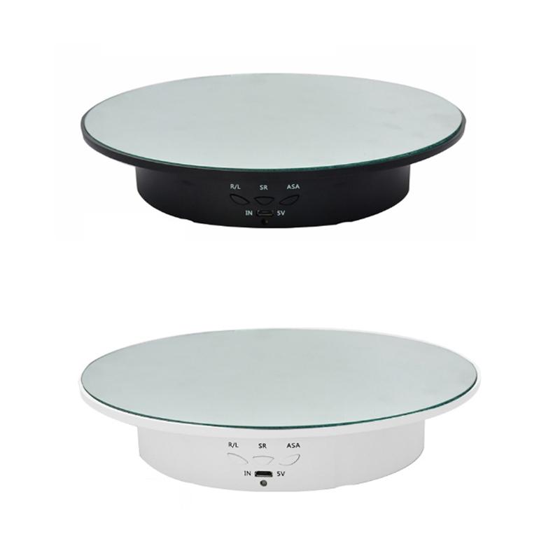 Remote Control Electric Rotating Display Turntable for Product Photography and Live Shooting