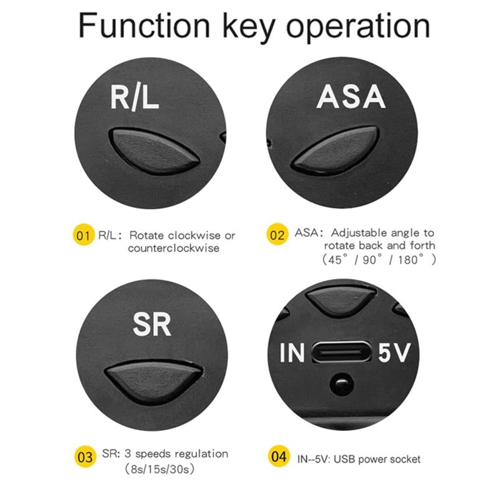 Remote Control Electric Rotating Display Turntable for Product Photography and Live Shooting