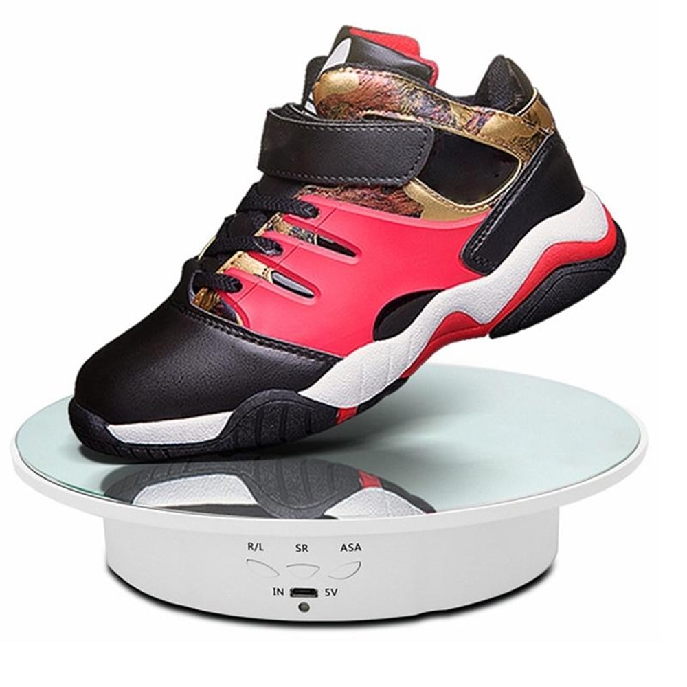 Remote Control Electric Rotating Display Turntable for Product Photography and Live Shooting