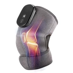 heated knee massager with vibration & infrared therapy for pain relief