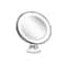 LED Makeup Mirror 5X Magnification Suction Cup Vanity Mirror With Adjustable Light 0