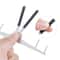 Precision Eyebrow Mapping Ruler Stainless Steel 3 Point Brow Shaping Tool 4