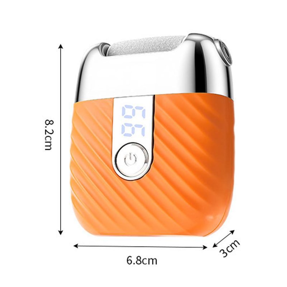 Rechargeable Electric Foot File For Callus Removal With LED Light Portable Foot Care Kit 2