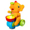 Electric Elephant Ball Blowing Drumming Toy Car with Lights and Sound for Kids