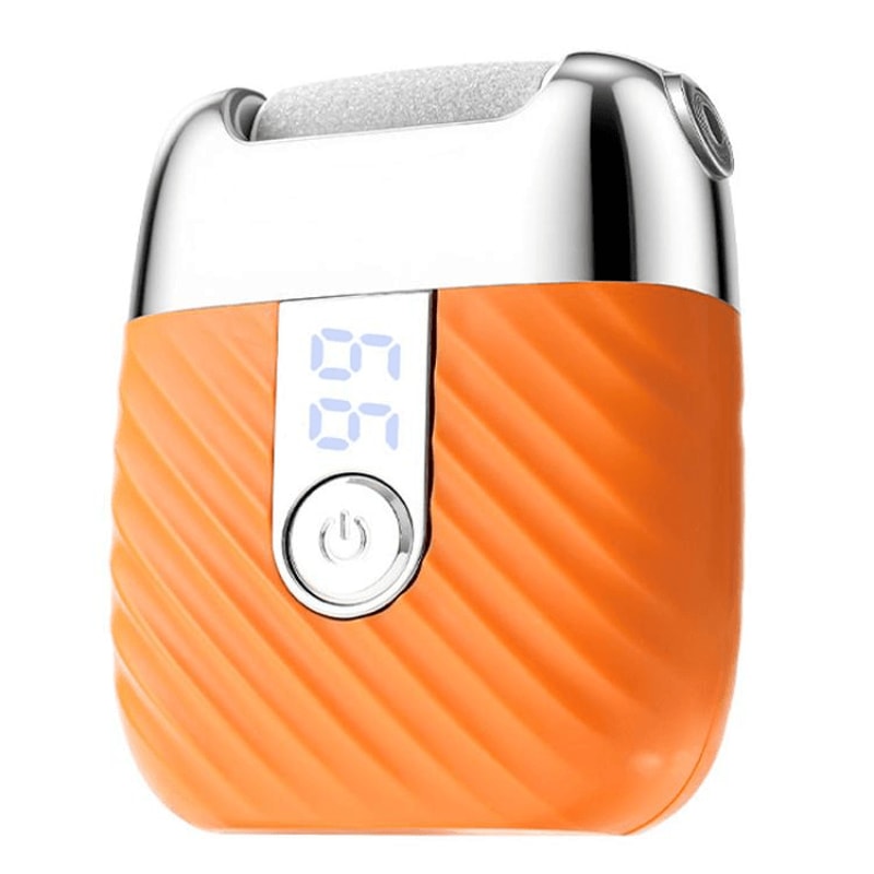 Rechargeable Electric Foot File For Callus Removal With LED Light Portable Foot Care Kit 12