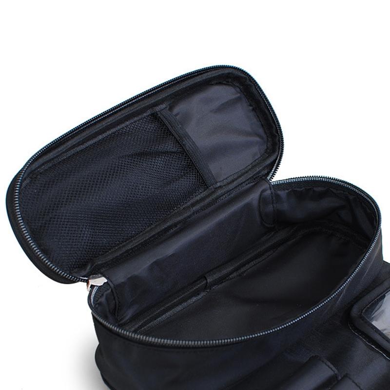 Multifunctional Makeup Brush Organizer Travel Cosmetic Bag Waterproof Folding Kit 5