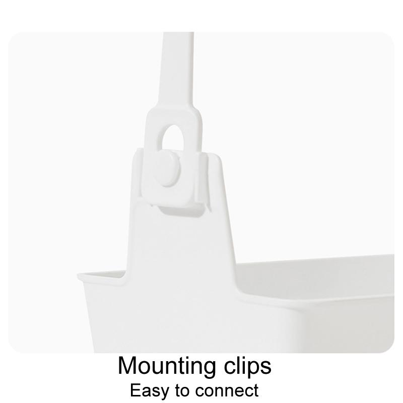 Stackable Hanging Drainage Basket for Kitchen and Bathroom Storage