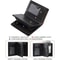 Vintage Contrast Zip Men Compact Wallet With Coin Pocket Multi Card Holder 5