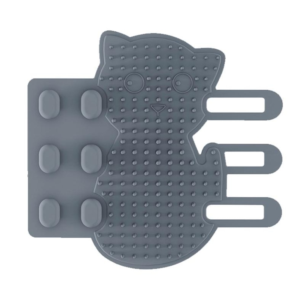 Corner Cat Scratcher Massage Brush for Cats & Dogs Self-Exciting Pet Grooming Pad
