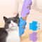 Corner Cat Scratcher Massage Brush for Cats & Dogs Self-Exciting Pet Grooming Pad