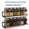 Wall Mounted Spice Rack Organizer Multi Layer Kitchen Storage Shelf 2