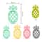 Pineapple Silicone Baby Teether Pendant Toy Safe Teething Relief Soothing Necklace 4