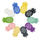 Pineapple Silicone Baby Teether Pendant Toy Safe Teething Relief Soothing Necklace 9