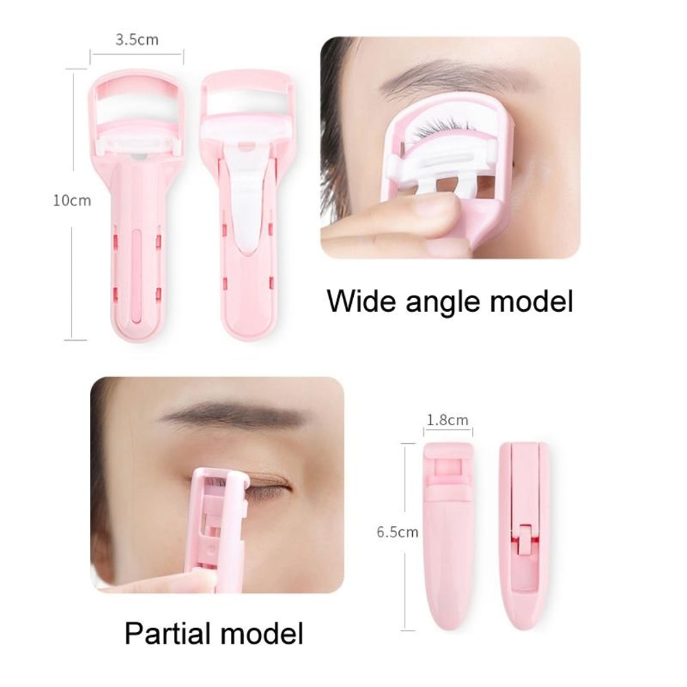 Sunflower Press Eyelash Curler Set Portable Precision Lash Curling Tool Combo 3