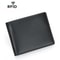 RFID Blocking Slim Leather Wallet For Men With 10 Card Slots Secure Minimalist Billfold 7
