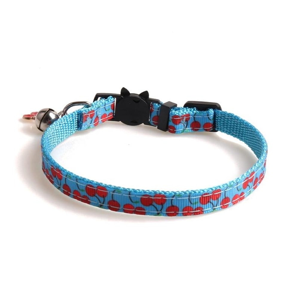 Adjustable Fruit Cat Collar With Bell Cute Pet Collar With Bell For Cats Small Dogs 6