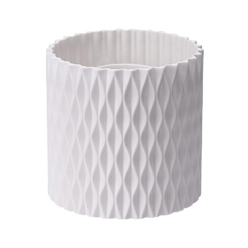 360 Degree Rotating Makeup Organizer Desktop Storage Brush Holder With Compartments 2