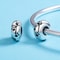 Sterling Silver Paw Print Charm Bead For Pet Lover DIY Bracelets 1