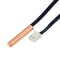 Copper Head Thermistor Probe for AC Pipe Temperature Sensor Fast Response Waterproof