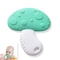 Baby Silicone Teether Toy Mushroom & Veggie Chew Toy for Teething Relief, Gum Massage & Sensory Development