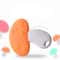 Baby Silicone Teether Toy Mushroom & Veggie Chew Toy for Teething Relief, Gum Massage & Sensory Development