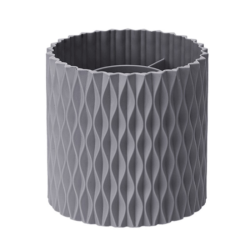 360 Degree Rotating Makeup Organizer Desktop Storage Brush Holder With Compartments 9