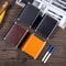 Luxury Cigarette Case For Men Slim 20 Cigarette Holder With PU Leather Metal CrushProof Design 1