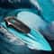 High Speed Remote Control Boat with LED Lights, 80M Range, Runtime RC Speed Boat Toy