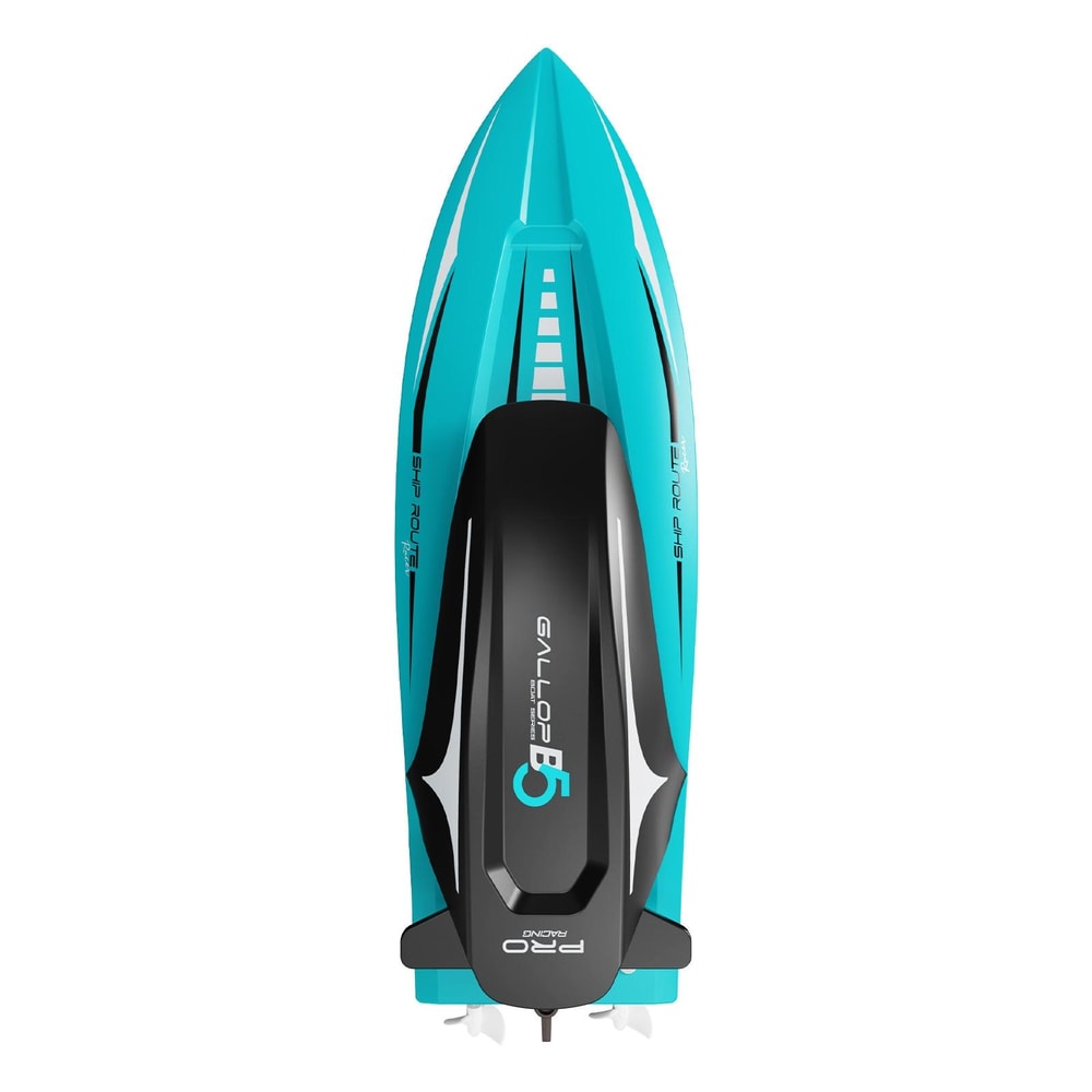 High Speed Remote Control Boat with LED Lights, 80M Range, Runtime RC Speed Boat Toy