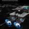 High Speed Remote Control Boat with LED Lights, 80M Range, Runtime RC Speed Boat Toy