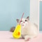 Interactive Cat Treat Dispensing Tumbler & Wand Cat Toy for Boredom Relief and Exercise