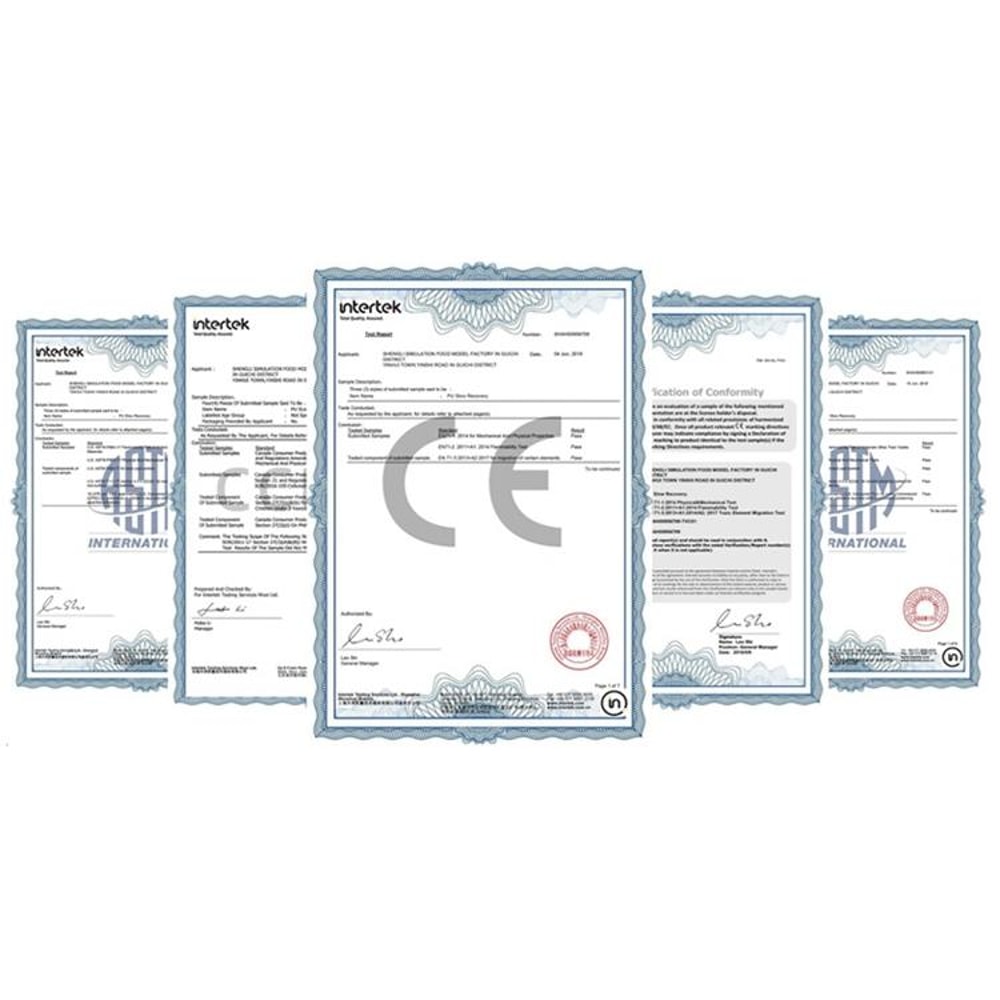 Simulation Shrimp Toy Set Realistic PVC Kids Playhouse Props & Photo Props