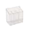 Wall Mounted Clear Cosmetic Organizer 3 Compartment Makeup Storage Box 2