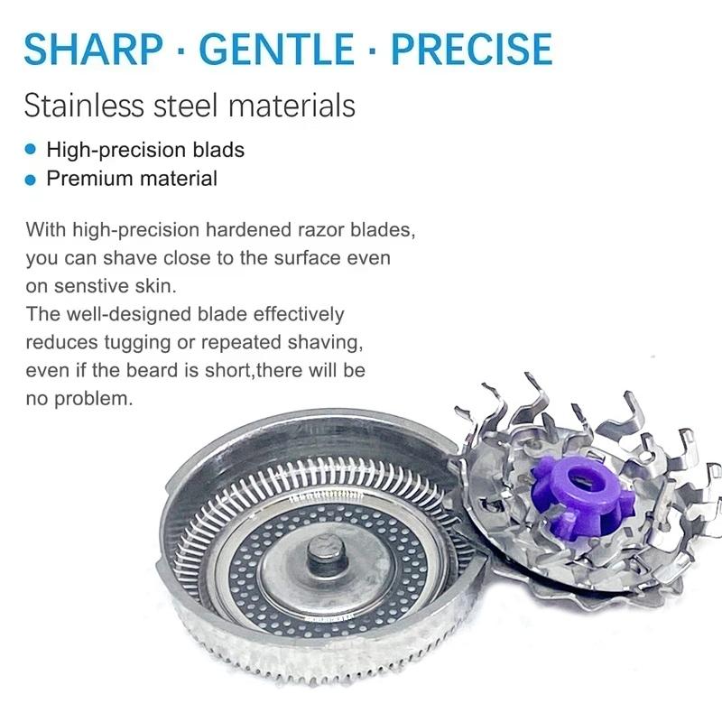 Philips SH98 SH71 SH91 Replacement Shaver Heads for Series 9000 Electric Razors