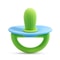 Silicone Cactus Baby Teether Toy Soothing Silicone Teether for Infant Gum Relief