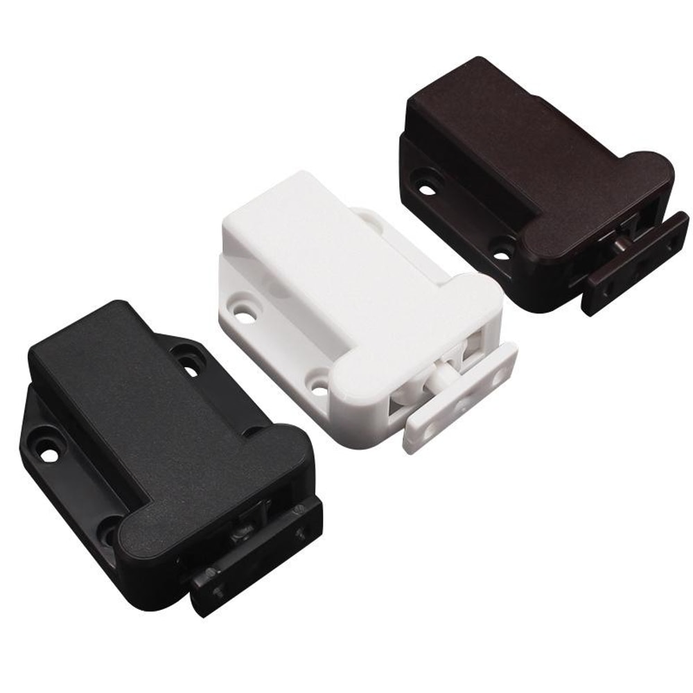 Push To Open Cabinet Latch Hidden Drawer Catch Soft Close Touch Hardware 2