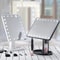LED Lighted Makeup Mirror With Storage Base Touch Control Rotatable Vanity Mirror 0