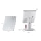 LED Lighted Makeup Mirror With Storage Base Touch Control Rotatable Vanity Mirror 8