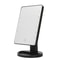 LED Lighted Makeup Mirror With Storage Base Touch Control Rotatable Vanity Mirror 9
