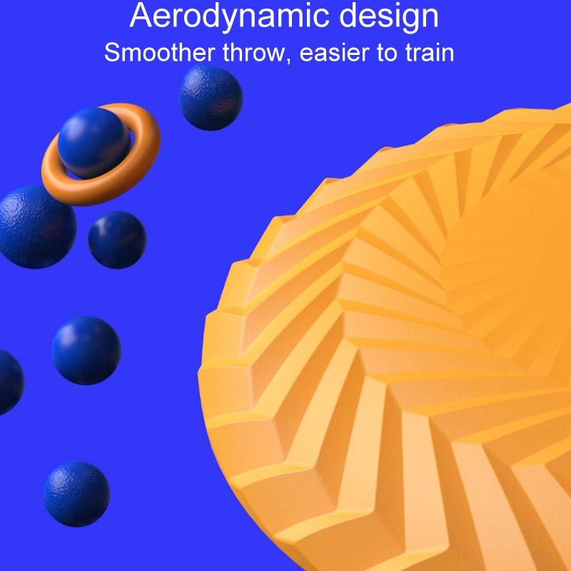 Interactive Bite Resistant Floating Dog Frisbee Toy for Training, Fetch & Outdoor Play TPR Flying Disc