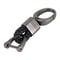 Metal Car Key Ring Black Belt Keychain Gift 1